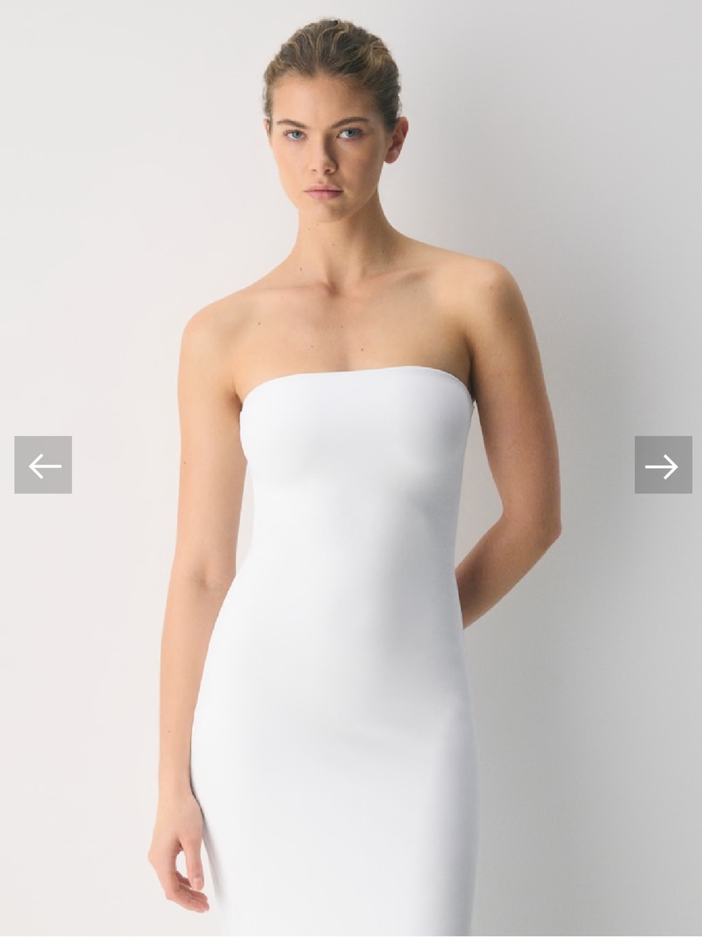 NWOT Aritzia Original Contour Enrapture Strapless Maxi Second Skin Tube Dress